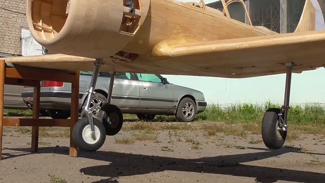 Як-52 Шасси Тест 2