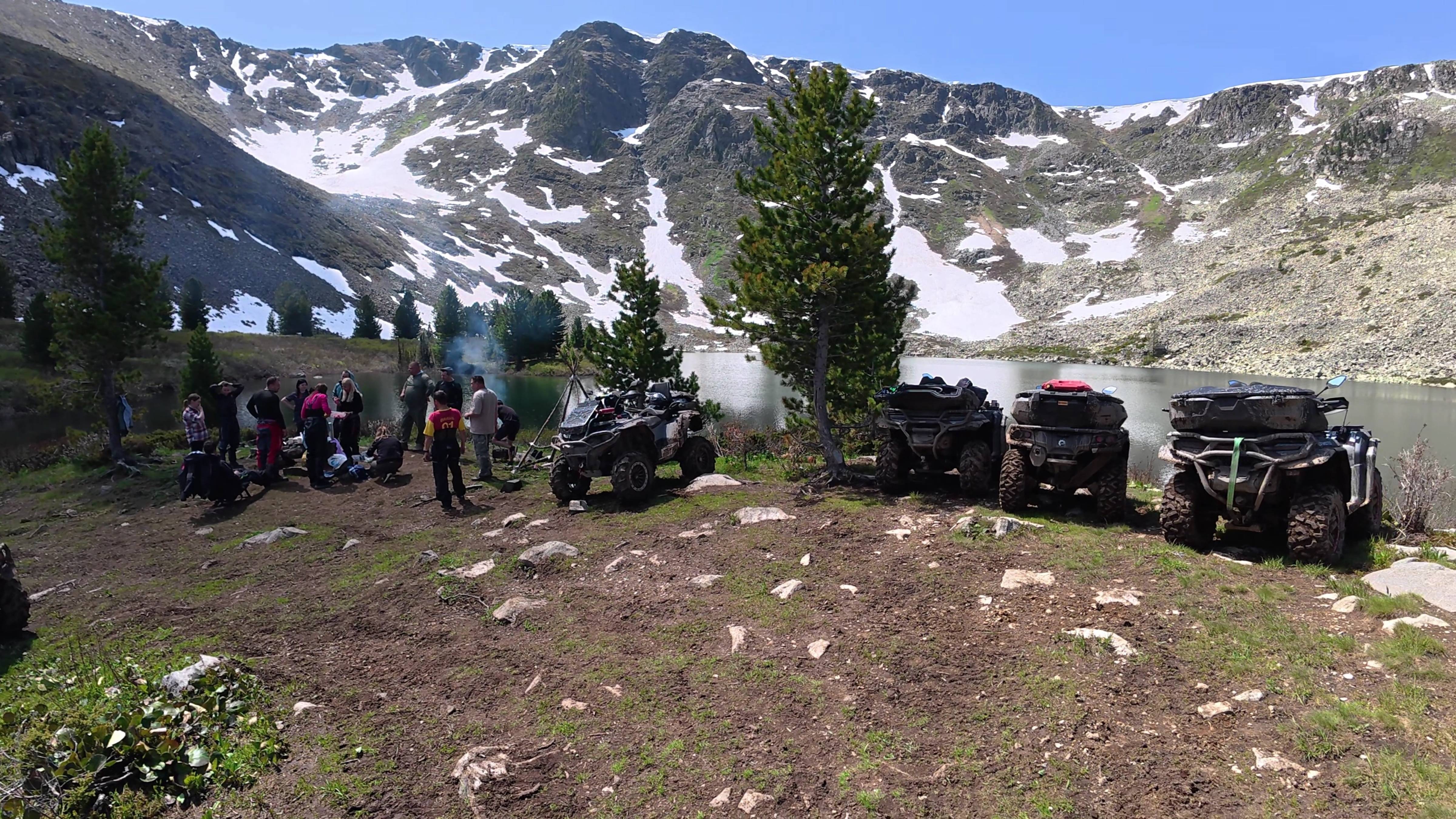 Квадро-багги пробег на озеро Манас, июнь 2025г.