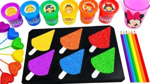 Яркие Мультики про разноцветные сердечки из слаймов для детей. Мультики для малышей.