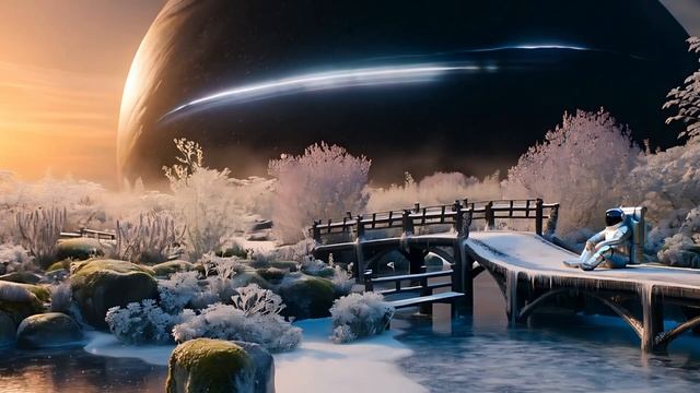Chilling Winter Journey Through a Cosmic Desert – You’ve Never Heard Space Music Like This! смотреть онлайн