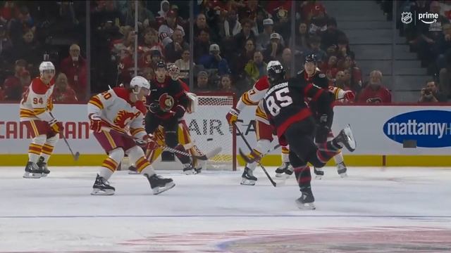 Оттава Сенаторз - Калгари Флэймз НХЛ Регулярный сезон