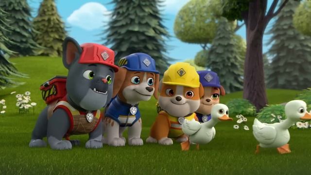 Крепыш и команда | Крепыш спасает утят и роет туннель! С Уилером и Мотором | 30 минут | Nick Jr. смотреть онлайн