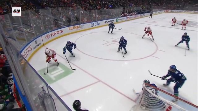 Ванкувер Кэнакс - Детройт Ред Уингз НХЛ Регулярный сез