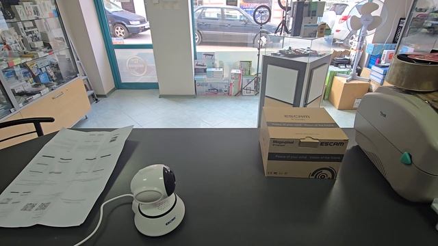 Ревю и настройки на безжична охранителна IP камера ESCAM G