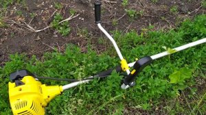 Бензиновый триммер Huter приготовление топливной смеси