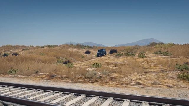 Реальная Жизнь в GTA 5 - Майкл спасает Франклина от Банди смотреть онлайн