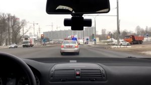 ГАИ сопровождали скорую на реальный вызов