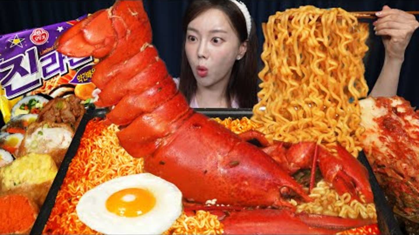 Острый рамен с лобстером