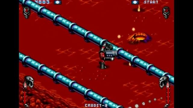 Skeleton Krew. Sega Mega Drive/Genesis Longplay. Полное прохождение. смотреть онлайн