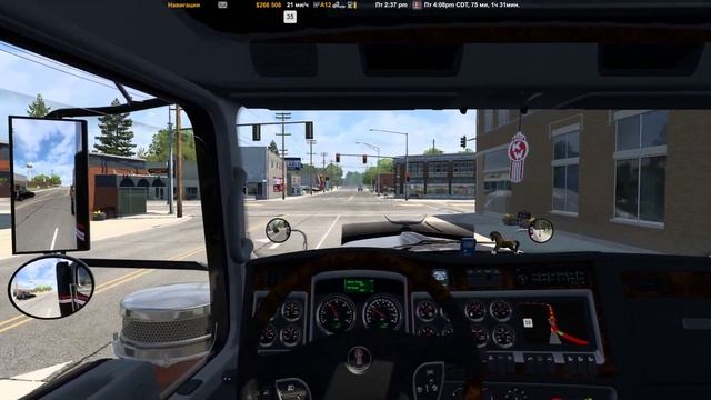 ★ American Truck Simulator ★ Oklahoma DLC 🚚 Лотон - Мак-Алестер
