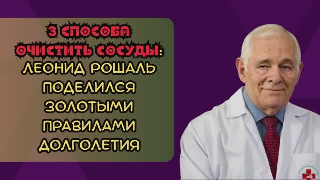 Леонид Рошаль и золотые правила долголетия смотреть онлайн