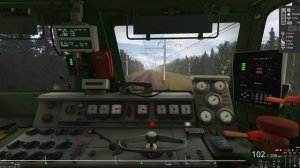 [Trainz 19]На ЧС2Т по главному ходу Октябрьских магистрале?