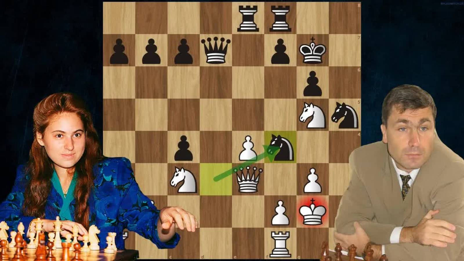 ШОК  Юдит ПОЛГАР громит ИВАНЧУКА в 19 ходов! Шахматы
