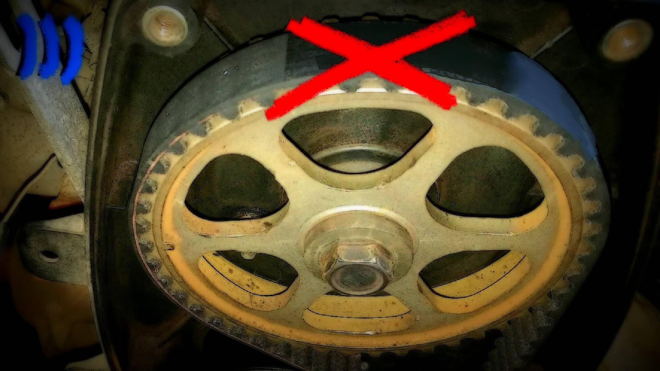 Порвался ремень ГРМ из-за шкива распредвала