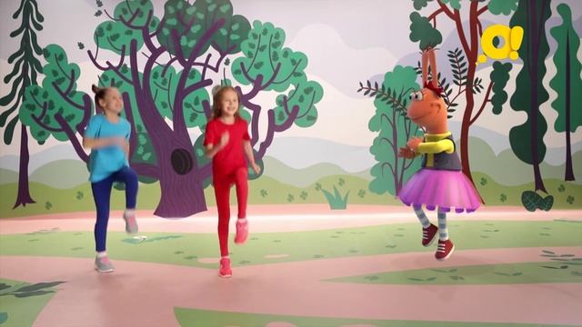 "Жужжалка" - весёлая зарядка на канале "О!" смотреть онлайн