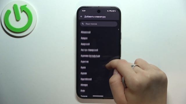 GOOGLE Pixel 9  | Как поменять язык клавиатуры на GOOGLE Pixel 9 - Но?