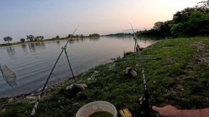 Вечерняя рыбалка на Кубани.