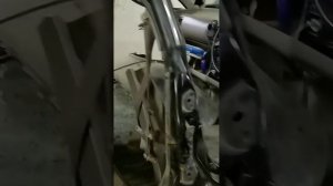 замена крыла на хонде.