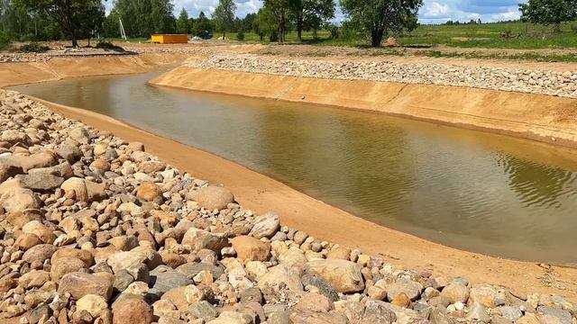 Строительство пруда для рыбалки