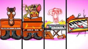 Sprunki Ecco Cavallo Virtuoso 🐎 Italian brainrot All Phases #sprunki#brainrot