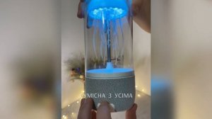 Портативна Bluetooth колонка з підсвічуванням Медуза від U