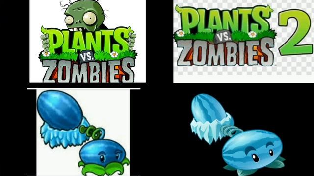 сравнение Растения против Зомби и Растения против зом смотреть онлайн