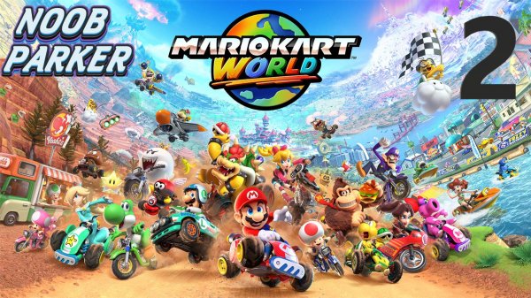 MARIO KART WORLD 4K SWITCH 2 прохождение часть 2