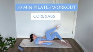 30 мин Пилатес глубоких мышц для плоского живота, красивый и подтянутый пресс обеспечен 🔥