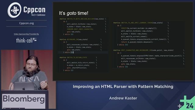 Lightning Talk Improving an HTML Parser with Swift 6 Pattern Matching - Andrew Kaster смотреть онлайн