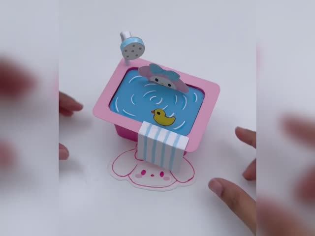 Идеи миниатюры из бумаги! Играть ребенку! Оригами поделки своими руками! смотреть онлайн