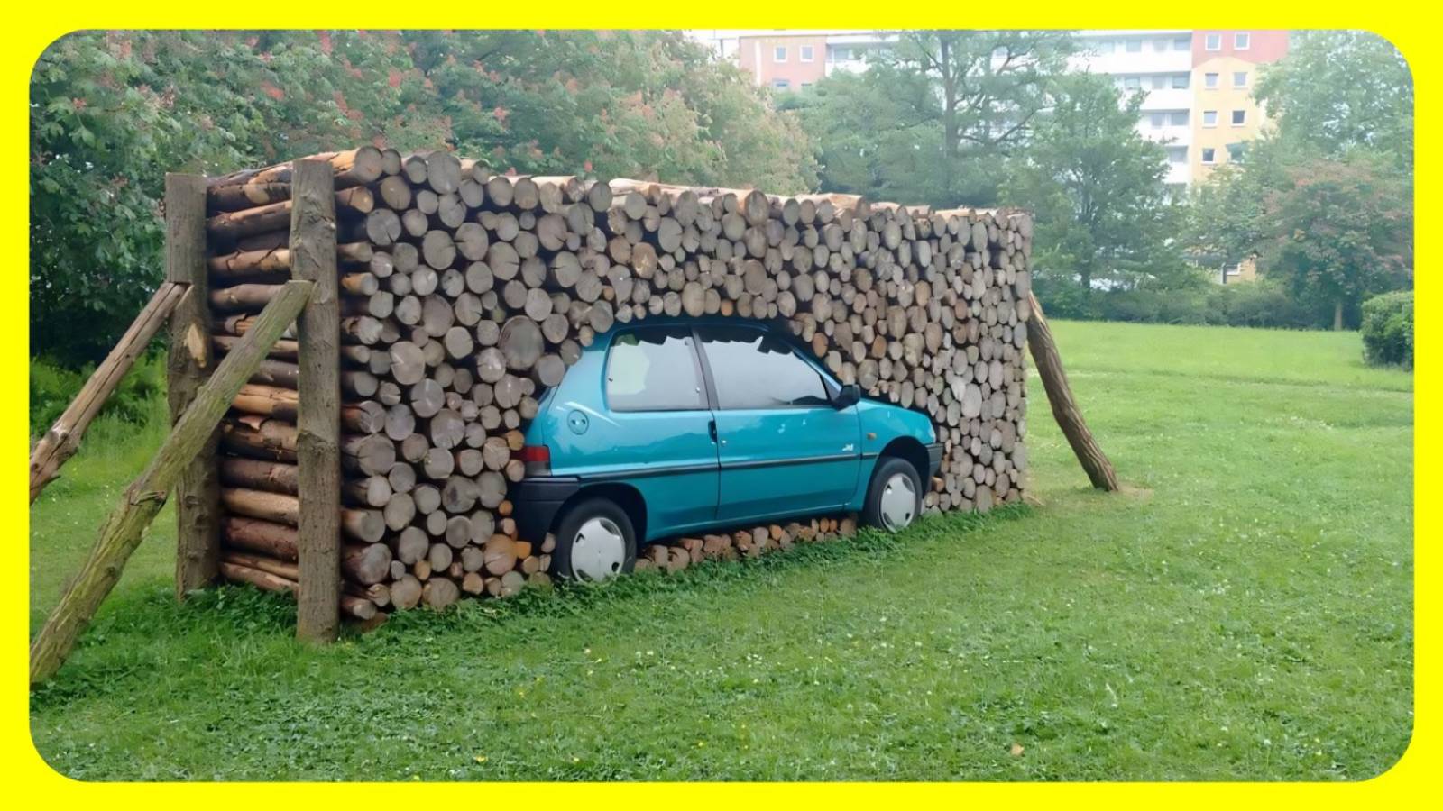 Прикольные гаражи - юмор 🚗