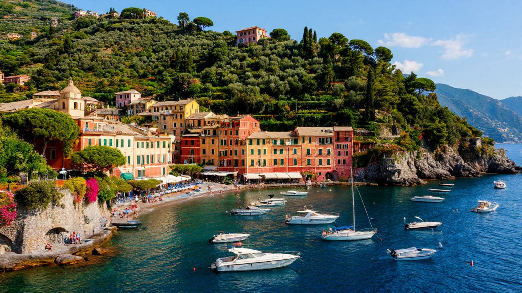 Портофино, Италия. Пешеходная экскурсия по побережью Амальфи в формате 4K | #шариклайф смотреть онлайн