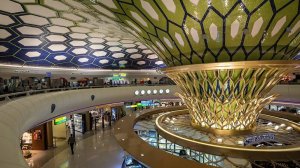 Обзор аэропорта в Абу Даби. Как купить транспортную карту на автобус по Абу Даби.