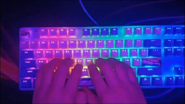АСМР! Red Square Keyrox TKL Hanami| МОЯ КЛАВИАТУРА
