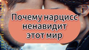 Почему нарцисс ненавидит этот мир