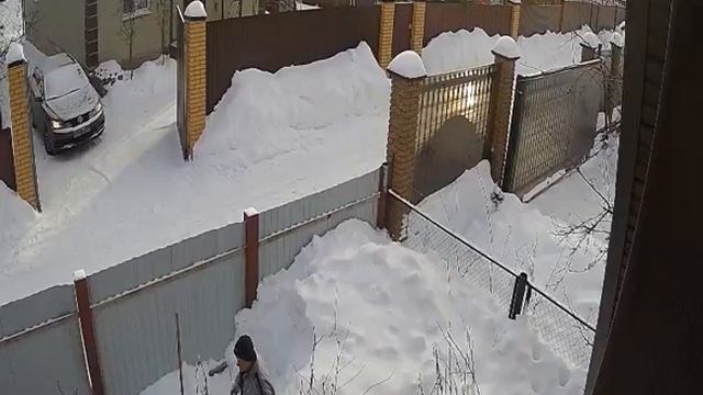 22.02.2021 г.Камера.Вывоз снега .Соседи в теме.Где сугробы н