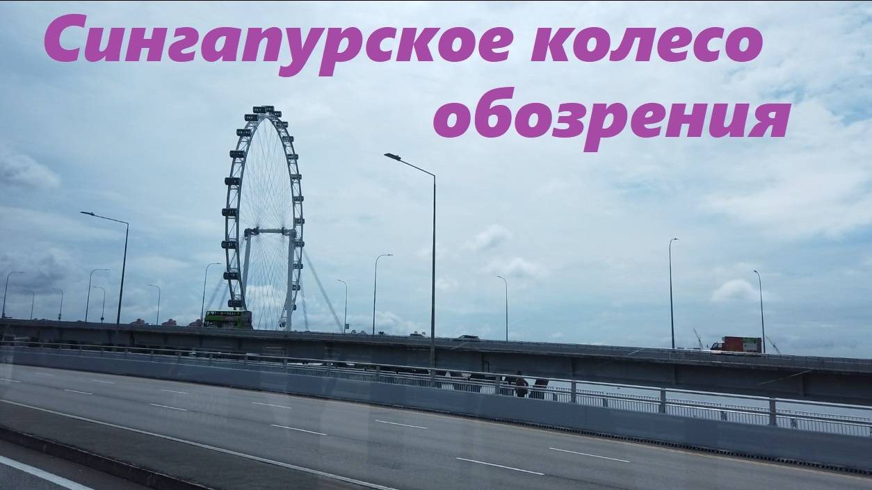 Сингапурское колесо обозрения / Сингапур