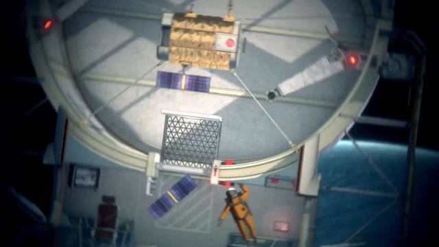 Бурлаки в космосе. Игра - "Heavenly bodies" (PS5). Часть 3. смотреть онлайн