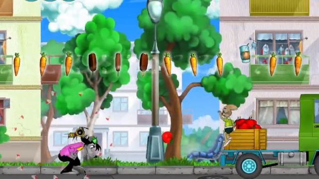 Прохождение Ну, погоди! Догонялки #2