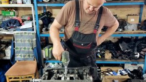 Мерседес Вито 2,3TDI. Застучал двигатель и кап ремонт 3 часть