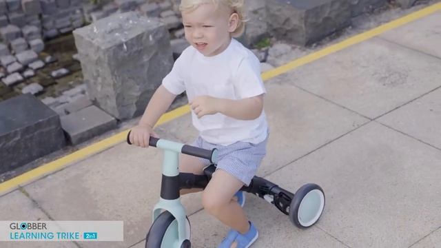 Велосипед дитячий GLOBBER серії LEARNING TRIKE 2в1 смотреть онлайн
