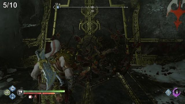 God Of War: Ragnarök. Все легенды: Мидгард. Показан путь к леген