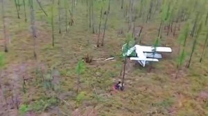 Спасатели обнаружили в лесу пропавший в Якутии самолет АН-2  с экипажем на борту