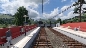 Transport Fever 2 - Сибирия. Поездка на электропоезде по маршр?