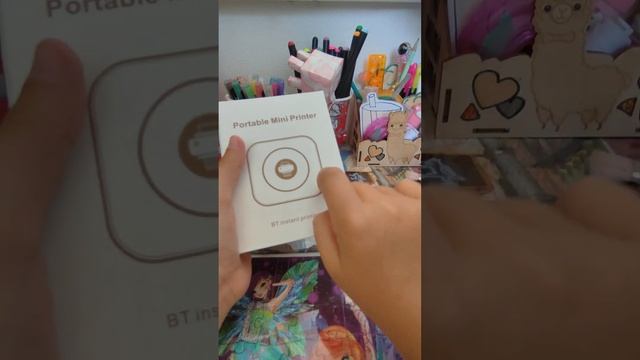 распаковка мини принтера который мне подарили на день смотреть онлайн