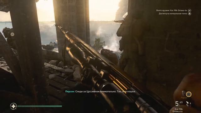 Call of Duty WW2 3 серия (Падение Церкви) смотреть онлайн