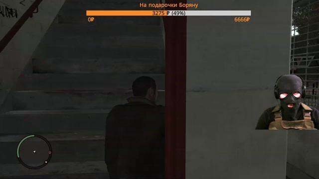 БАНДИТ ПРОХОДИТ🚗GTA IV НА 100%🚓 СТРИМ С ВЭБКОЙ смотреть онлайн