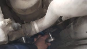 замена помпы и ролика на бмв х5