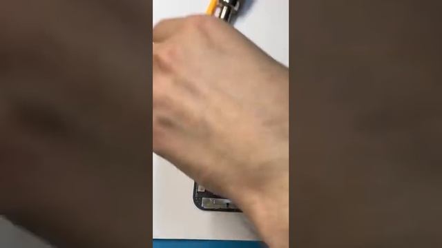 Отсоединение рамки дисплейного модуля(копия GX) Apple iphone