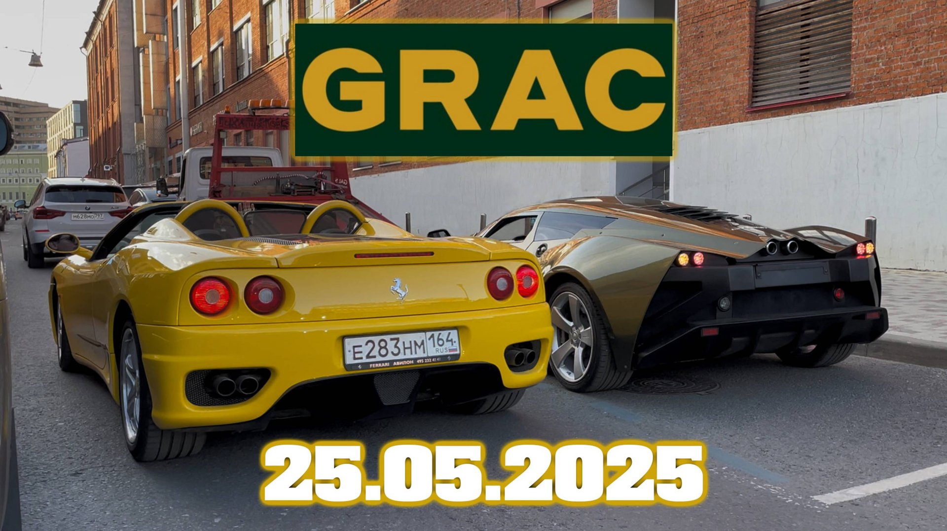 Cars Leaving GRAC Meet 25.05.25 – Marussia B2, Diablo VT, 360 Spider, Ford GT, M5 G90, SLS AMG